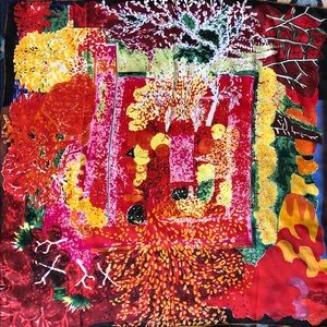 Beautiful silk scarf bought in Paris